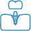 dental implants and tooth replacement services icon